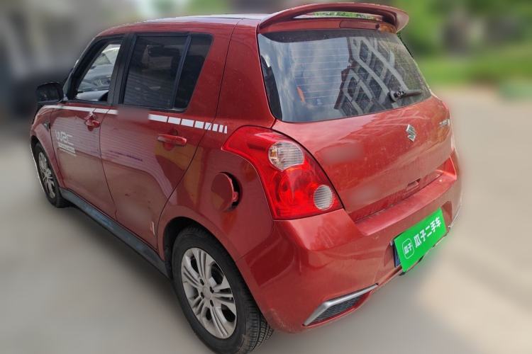 Used Suzuki Swift 2013 1.5L Automatic Standard Edition Rear Left 45 Deg