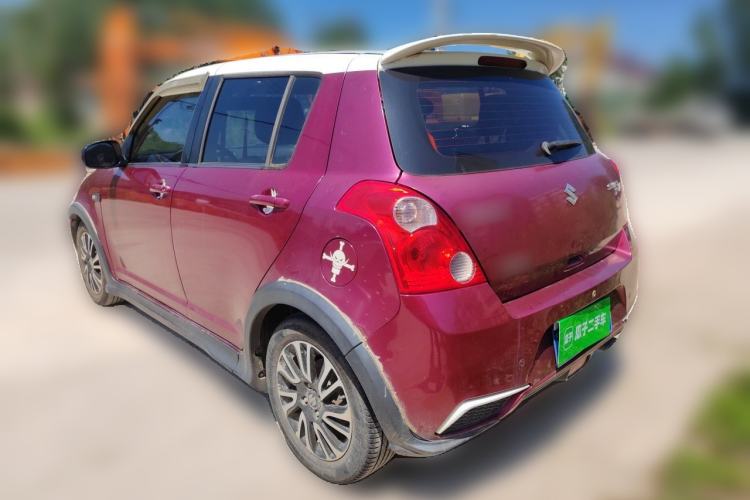 Used Suzuki Swift 2013 1.5L Manual 20th Anniversary Limited Edition Rear Left 45 Deg