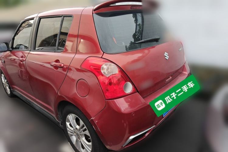Used Suzuki Swift 2013 1.5L Automatic Standard Edition Rear Left 45 Deg