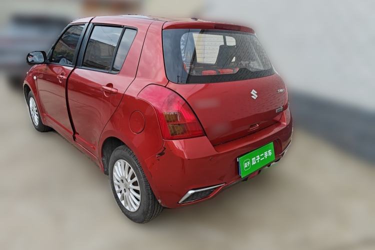 Used Suzuki Swift 2013 1.3L Manual Value Edition Rear Left 45 Deg