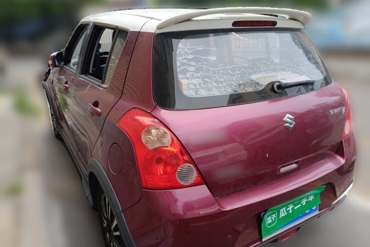 Used Suzuki Swift 2013 1.5L Manual 20th Anniversary Limited Edition Rear Left 45 Deg