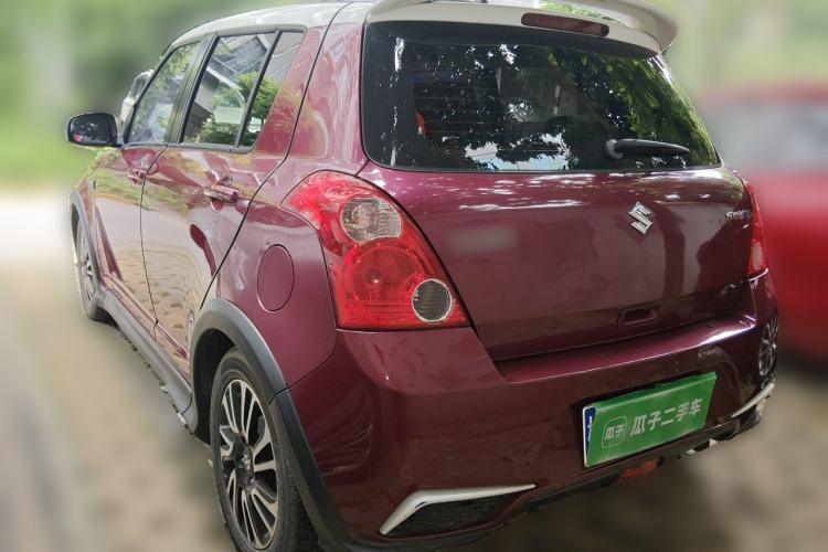 Used Suzuki Swift 2013 1.5L Automatic 20th Anniversary Limited Edition Rear Left 45 Deg