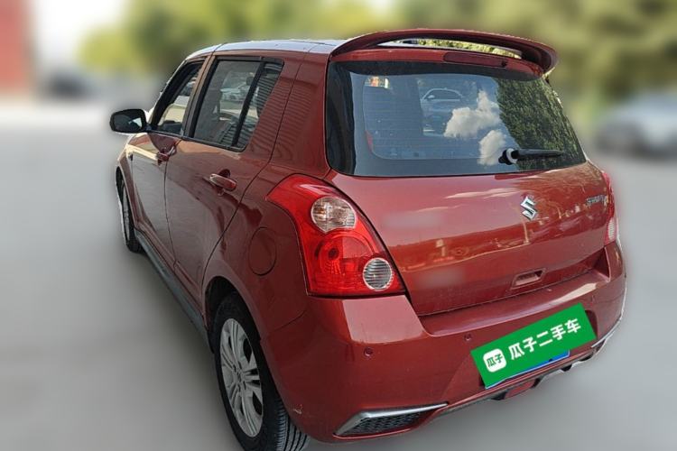 Used Suzuki Swift 2013 1.5L Automatic Standard Edition Rear Left 45 Deg