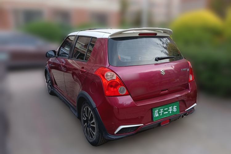 Used Suzuki Swift 2013 1.5L Automatic 20th Anniversary Limited Edition Rear Left 45 Deg