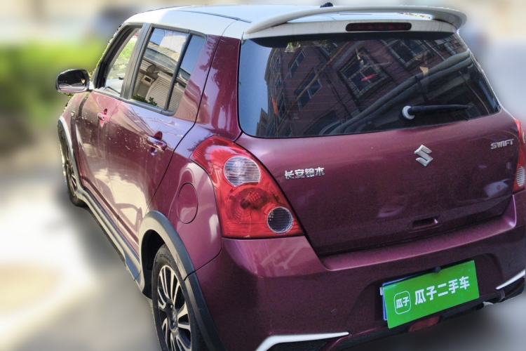 Used Suzuki Swift 2013 1.5L Automatic 20th Anniversary Limited Edition Rear Left 45 Deg