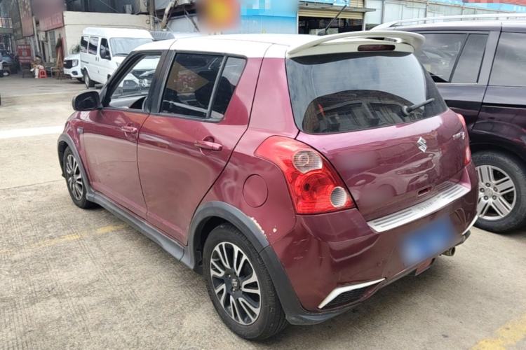 Used Suzuki Swift 2013 1.5L Automatic 20th Anniversary Limited Edition Rear Left 45 Deg