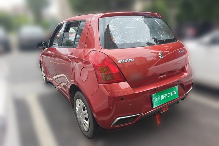 Used Suzuki Swift 2013 1.3L Manual Value Edition Rear Left 45 Deg
