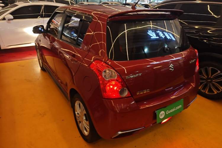 Used Suzuki Swift 2013 1.5L Automatic Standard Edition Rear Left 45 Deg