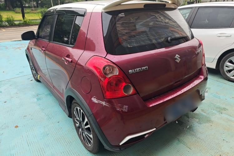 Used Suzuki Swift 2013 1.5L Automatic 20th Anniversary Limited Edition Rear Left 45 Deg