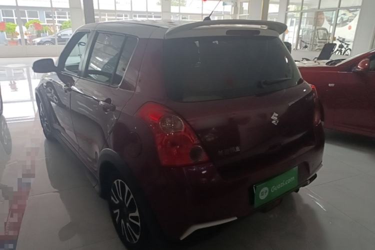 Used Suzuki Swift 2013 1.5L Automatic 20th Anniversary Limited Edition Rear Left 45 Deg