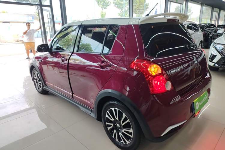 Used Suzuki Swift 2013 1.5L Manual 20th Anniversary Limited Edition Rear Left 45 Deg