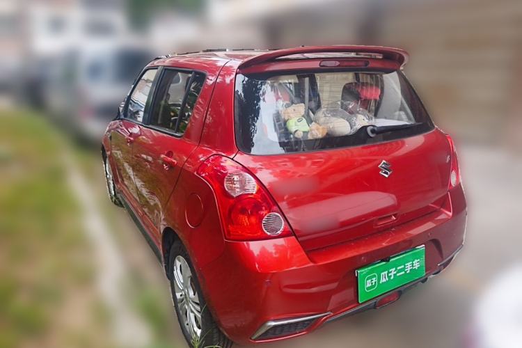 Used Suzuki Swift 2013 1.5L Automatic Standard Edition Rear Left 45 Deg