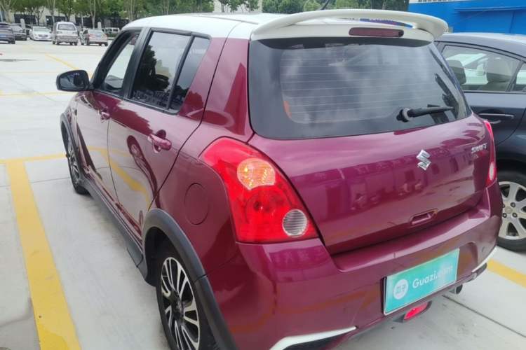 Used Suzuki Swift 2013 1.5L Automatic 20th Anniversary Limited Edition Rear Left 45 Deg