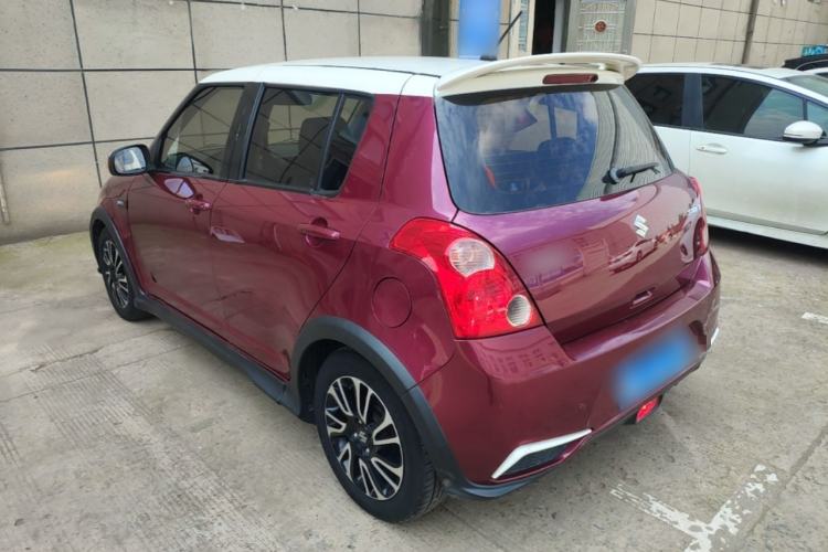 Used Suzuki Swift 2013 1.5L Automatic 20th Anniversary Limited Edition Rear Left 45 Deg