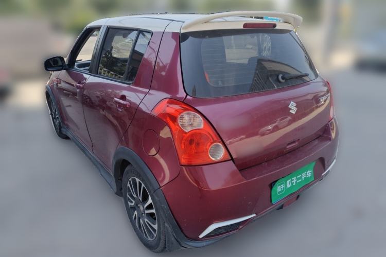 Used Suzuki Swift 2013 1.5L Automatic 20th Anniversary Limited Edition Rear Left 45 Deg