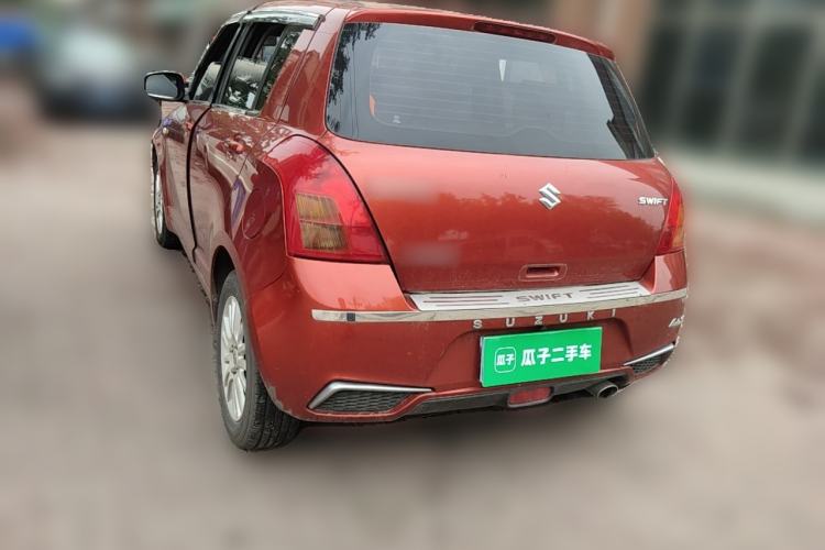 Used Suzuki Swift 2013 1.3L Manual Value Edition Rear Left 45 Deg