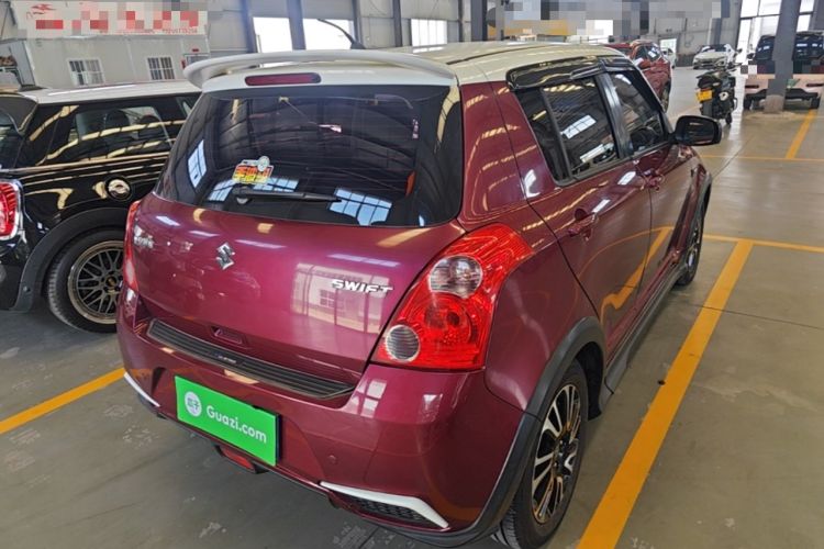 Used Suzuki Swift 2013 1.5L Manual 20th Anniversary Limited Edition Rear Right 45 Deg