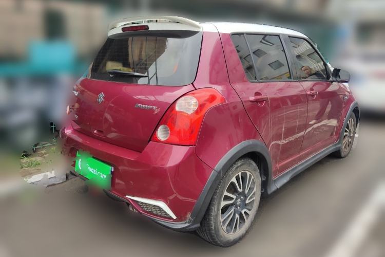 Used Suzuki Swift 2013 1.5L Manual 20th Anniversary Limited Edition Rear Right 45 Deg