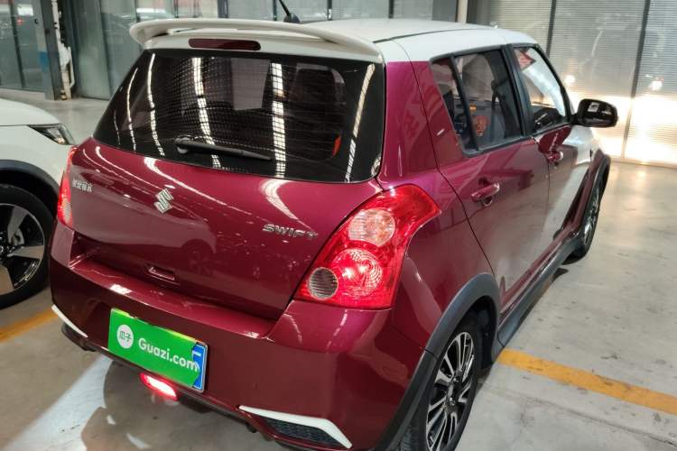 Used Suzuki Swift 2013 1.5L Automatic 20th Anniversary Limited Edition Rear Right 45 Deg