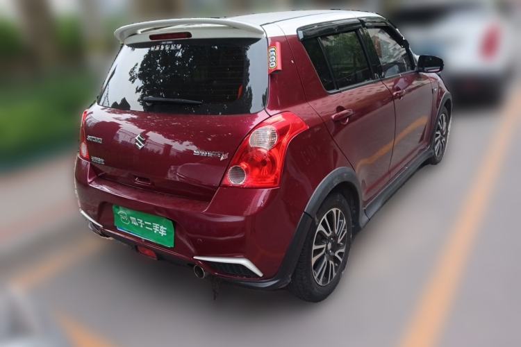Used Suzuki Swift 2013 1.5L Manual 20th Anniversary Limited Edition Rear Right 45 Deg