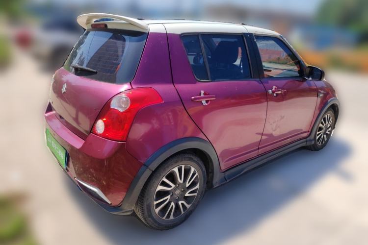 Used Suzuki Swift 2013 1.5L Manual 20th Anniversary Limited Edition Rear Right 45 Deg