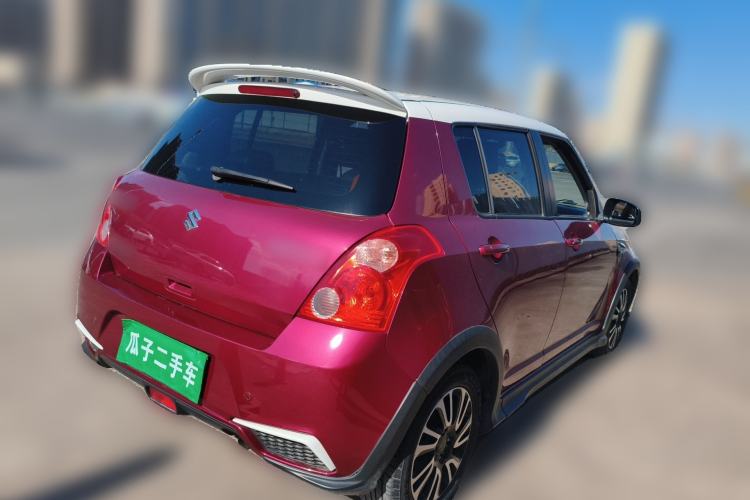 Used Suzuki Swift 2013 1.5L Manual 20th Anniversary Limited Edition Rear Right 45 Deg