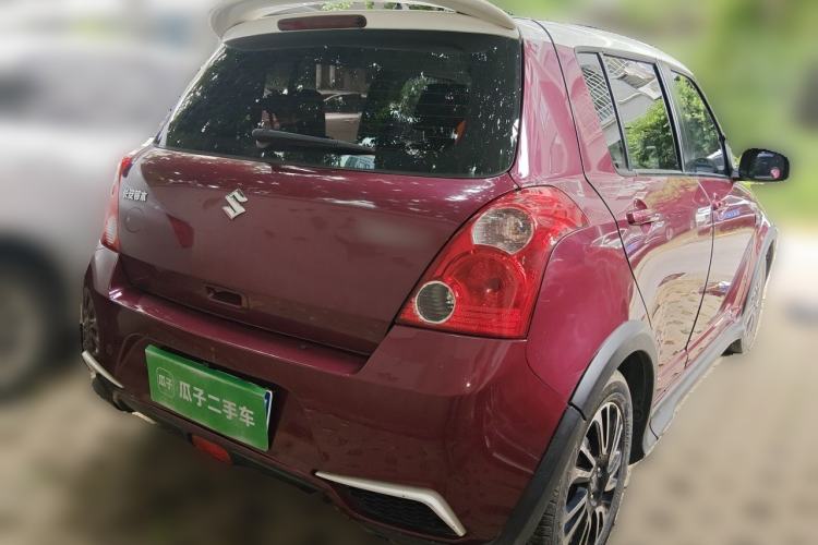 Used Suzuki Swift 2013 1.5L Automatic 20th Anniversary Limited Edition Rear Right 45 Deg