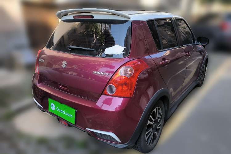 Used Suzuki Swift 2013 1.5L Automatic 20th Anniversary Limited Edition Rear Right 45 Deg