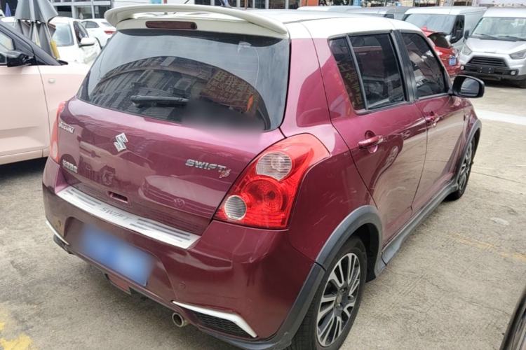 Used Suzuki Swift 2013 1.5L Automatic 20th Anniversary Limited Edition Rear Right 45 Deg