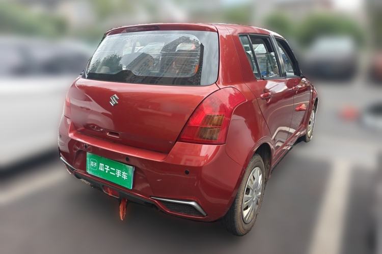 Used Suzuki Swift 2013 1.3L Manual Value Edition Rear Right 45 Deg