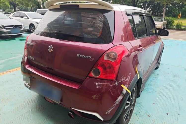 Used Suzuki Swift 2013 1.5L Automatic 20th Anniversary Limited Edition Rear Right 45 Deg