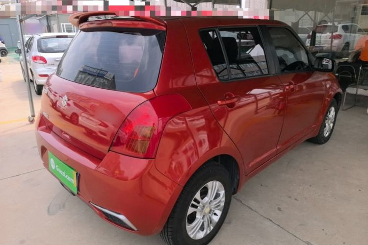 Used Suzuki Swift 2013 1.3L Manual Value Edition Rear Right 45 Deg