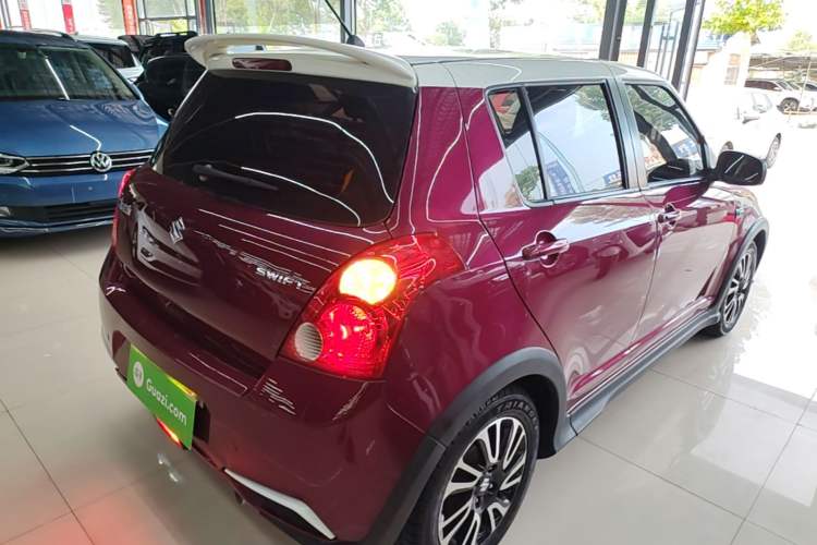 Used Suzuki Swift 2013 1.5L Manual 20th Anniversary Limited Edition Rear Right 45 Deg
