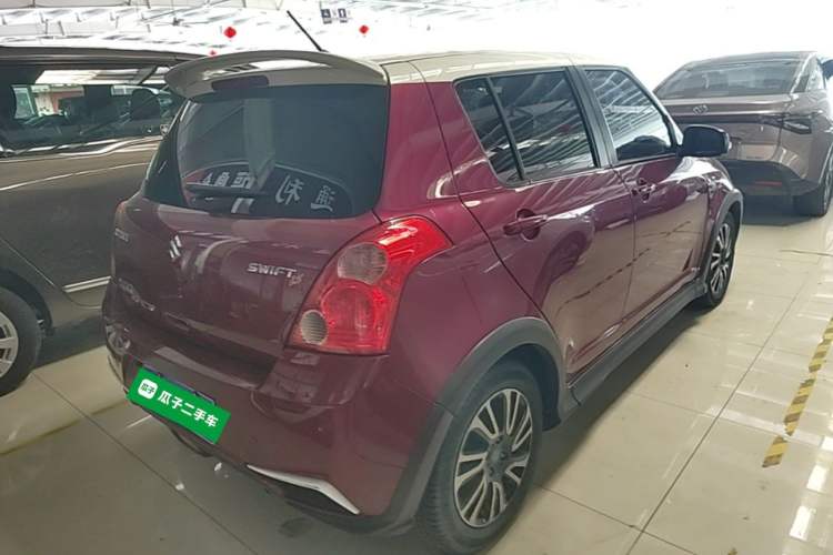 Used Suzuki Swift 2013 1.5L Automatic 20th Anniversary Limited Edition Rear Right 45 Deg