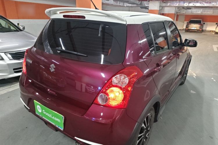 Used Suzuki Swift 2013 1.5L Automatic 20th Anniversary Limited Edition Rear Right 45 Deg