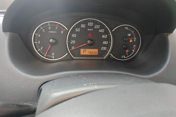 Used Suzuki Swift 2013 1.5L Automatic Standard Edition Odometer Close Up