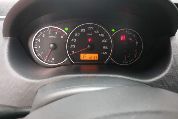 Used Suzuki Swift 2013 1.5L Automatic Standard Edition Odometer Close Up