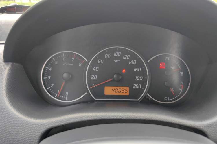 Used Suzuki Swift 2013 1.5L Manual Standard Edition Odometer Close Up