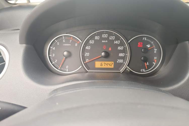 Used Suzuki Swift 2013 1.5L Manual Standard Edition Odometer Close Up