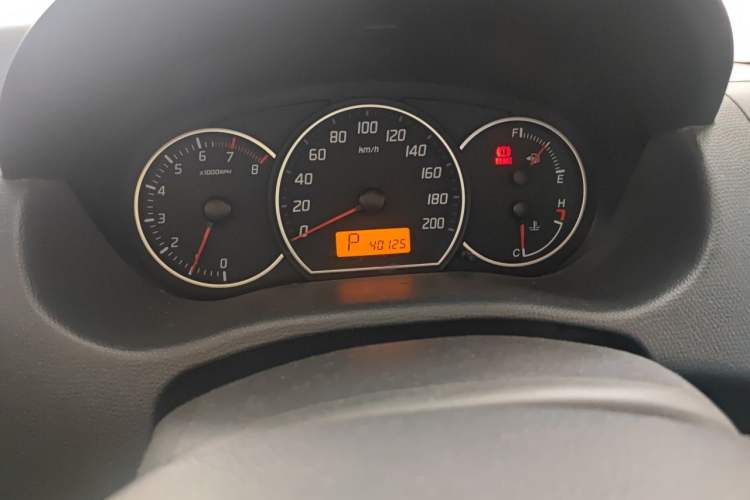 Used Suzuki Swift 2013 1.5L Automatic Standard Edition Odometer Close Up