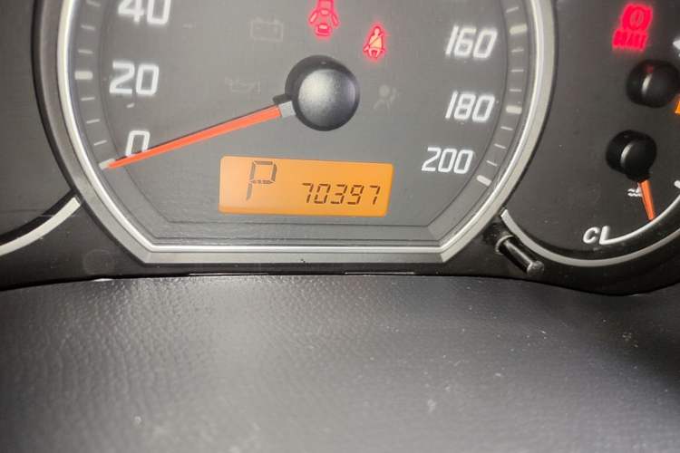 Used Suzuki Swift 2013 1.5L Automatic Standard Edition Odometer Close Up