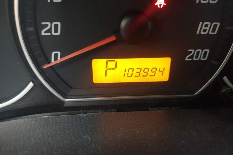 Used Suzuki Swift 2013 1.5L Automatic Standard Edition Odometer Close Up