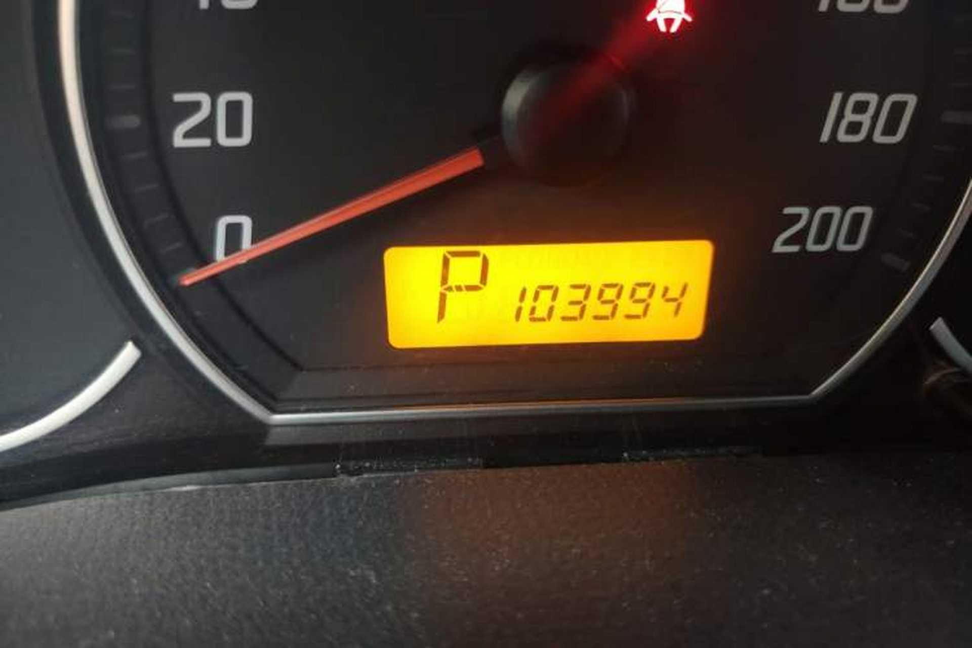 Used Suzuki Swift 2013 1.5L Automatic Standard Edition Odometer Close Up