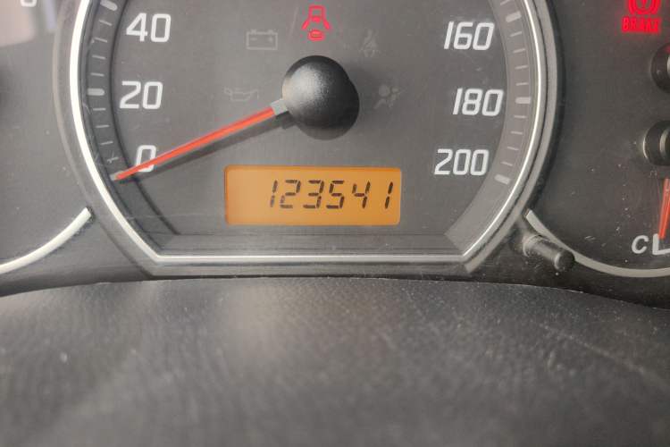 Used Suzuki Swift 2013 1.3L Manual Value Edition Odometer Close Up