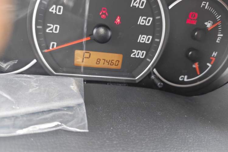 Used Suzuki Swift 2013 1.5L Automatic Sport Edition Odometer Close Up