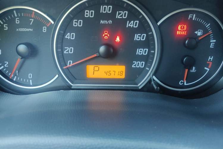 Used Suzuki Swift 2013 1.5L Automatic 20th Anniversary Limited Edition Odometer Close Up