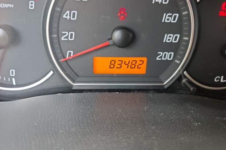 Used Suzuki Swift 2013 1.5L Manual Standard Edition Odometer Close Up