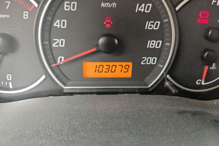 Used Suzuki Swift 2013 1.5L Manual Standard Edition Odometer Close Up