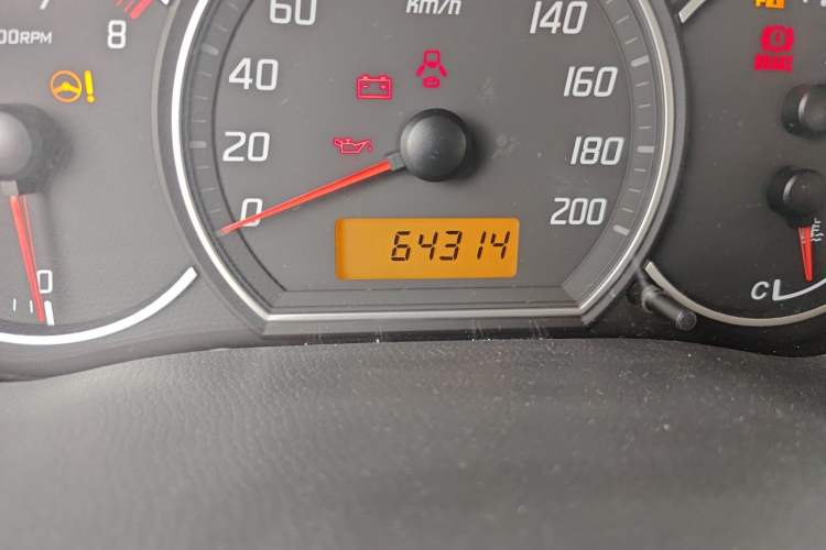 Used Suzuki Swift 2013 1.5L Manual Standard Edition Odometer Close Up