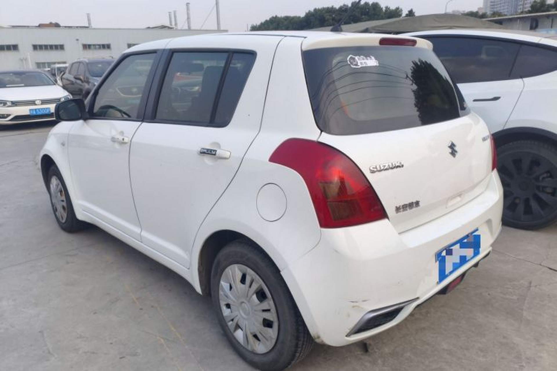 Used Suzuki Swift 2013 1.3L Manual Value Edition Rear Left 45 Deg